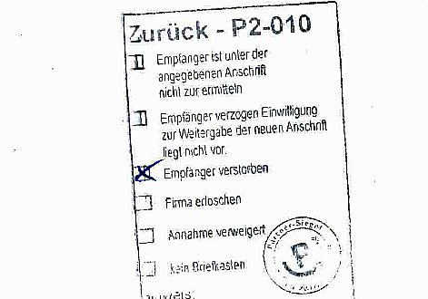 Ihre Post in guten Händen! (Foto: Karl-Heinz Herrmann) Ihre Post in guten Händen! (Foto: Karl-Heinz Herrmann)