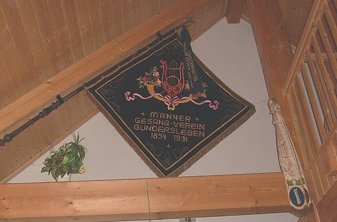 Fahne Gesangsverein (Foto: Karl-Heinz Herrmann)