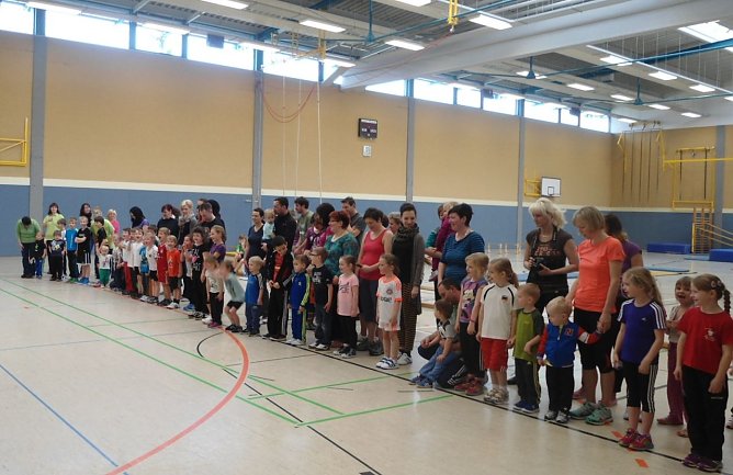 Zum siebten mal heißt es an der Kindervilla Sport Frei! (Foto: Katrin Milde) Zum siebten mal heißt es an der Kindervilla Sport Frei! (Foto: Katrin Milde)