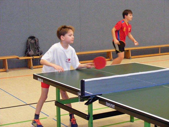 Tischtennis -  Mini 2015 (Foto: Helmut Hochfeld)