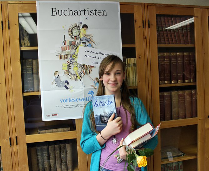 Beste Vorleserin kam aus Sondershausen (Foto: Karl-Heinz Herrmann) Beste Vorleserin kam aus Sondershausen (Foto: Karl-Heinz Herrmann)