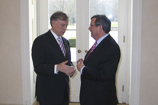 Horst K&ouml;hler und Peter Albach (Foto: Wahlkreisb&uuml;ro Albach)