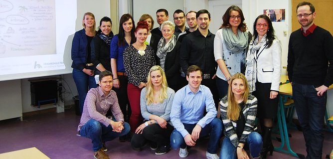 Alle wollen gr&uuml;nden... (Foto: Tina Bergknapp/HSN)