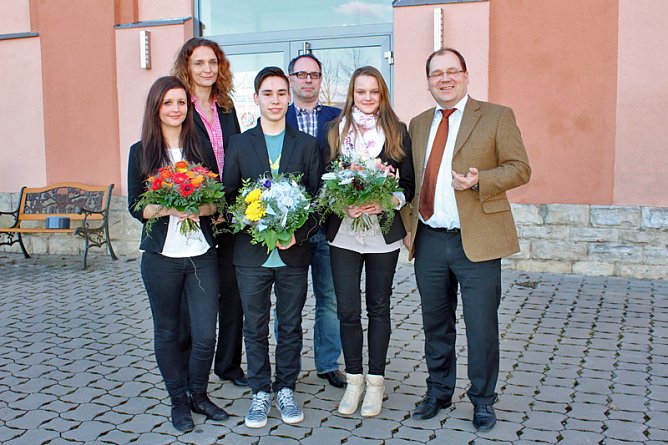 Ausbildung 2015 bei den Stadtwerken Sondershausen GmbH (Foto: Karl-Heinz Herrmann)