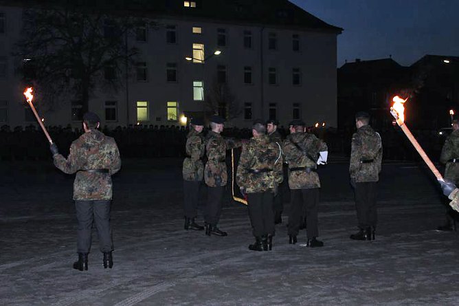 Neuer Lehrgang in Sondershausen vereidigt (Foto: Karl-Heinz Herrmann)