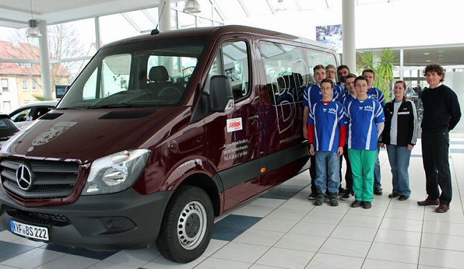 "Aktion Mensch" sponsert Fahrzeug f&uuml;r BRSG (Foto: Karl-Heinz Herrmann)