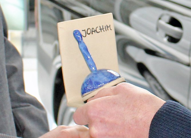 &Uuml;berraschung f&uuml;r den B&uuml;rgermeister (Foto: Karl-Heinz Herrmann)