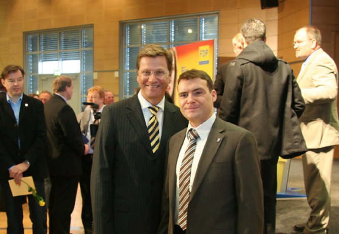 Westerwell und Kurth (Foto: FDP)