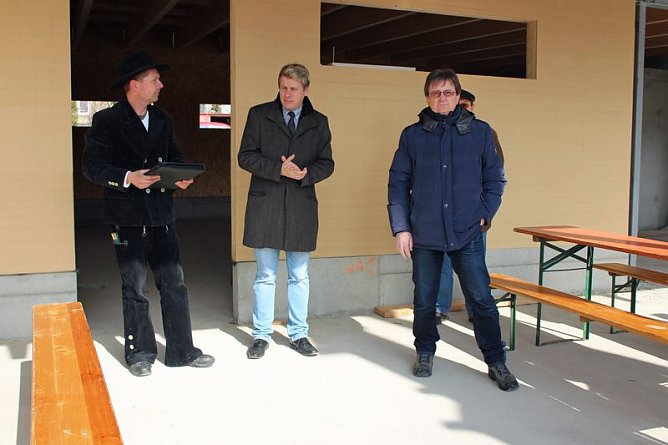 Richtfest im Kurpark (Foto: Karl-Heinz Herrmann) Richtfest im Kurpark (Foto: Karl-Heinz Herrmann)