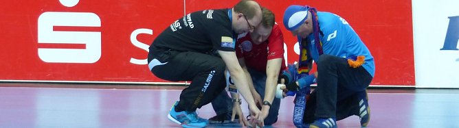 Reparatur am Hallenboden (Foto: nnz)