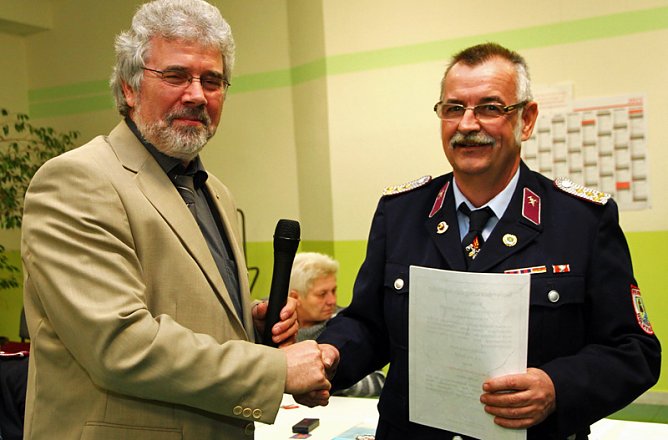 Feuerwehr Jahreshauptversammlung in Holzthaleben (Foto: G&uuml;nter Herting)