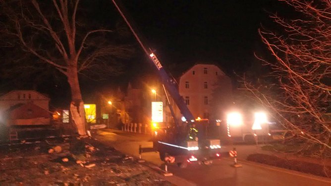 Sturmsch&auml;den hielten sich in Grenzen (Foto: Privat)