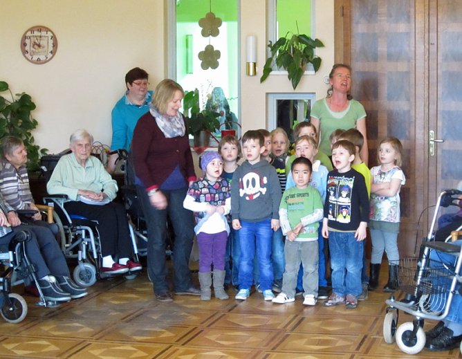 Oster&uuml;berraschung im Schloss Bendeleben (Foto: Privat)