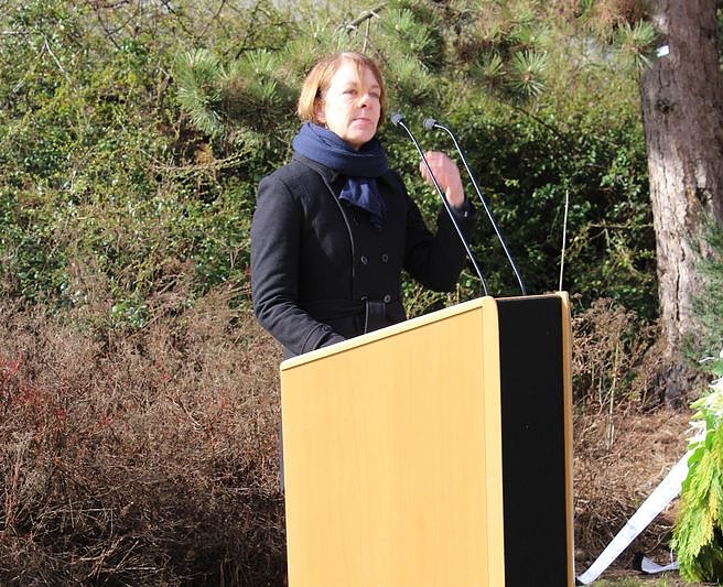 Gedenken an Bombardierung (Foto: Karl-Heinz Herrmann)
