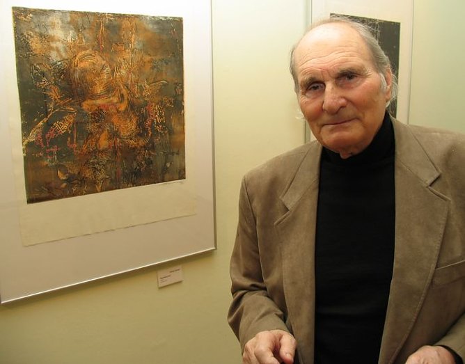 Der K&uuml;nstler (Foto: I. Bergmann)