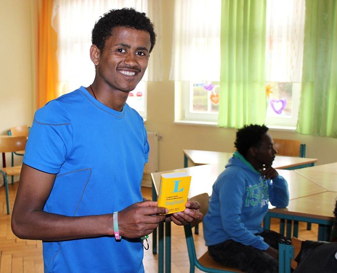 Hilfe für Flüchtlinge (Foto: Sondershausen ist bunt) Hilfe für Flüchtlinge (Foto: Sondershausen ist bunt)