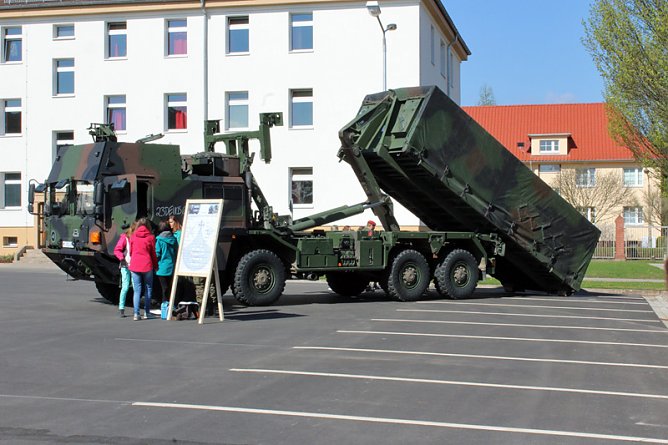 Beim Girlsday Erfahrungen gesammelt (Foto: Karl-Heinz Herrmann)