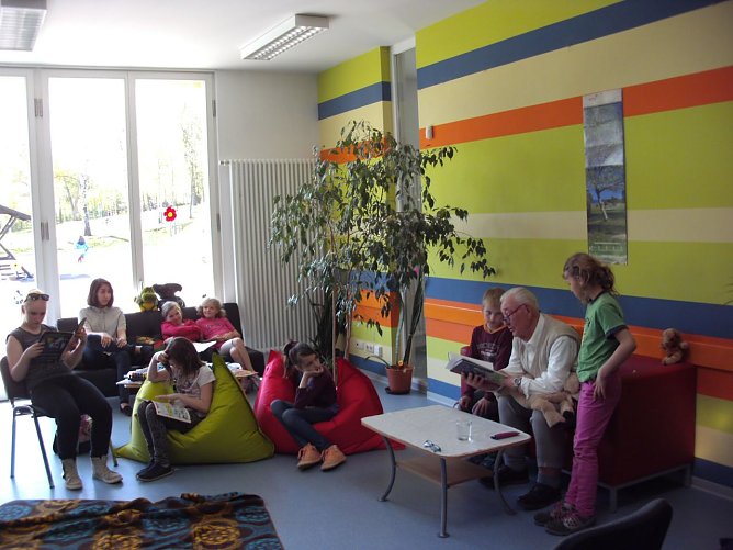 Auch in Artern wurde gelesen (Foto: Freizeizentrum Artern) Auch in Artern wurde gelesen (Foto: Freizeizentrum Artern)