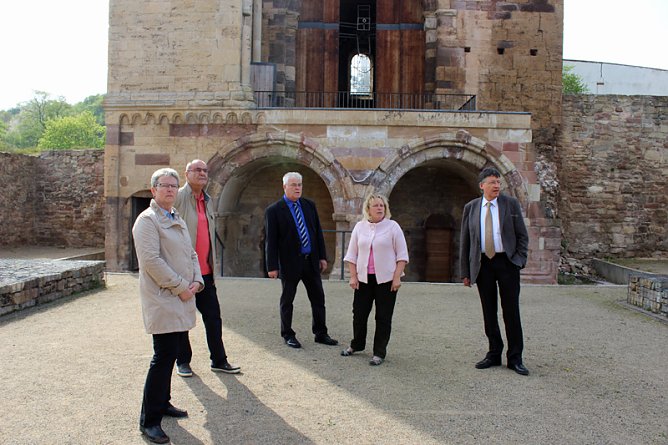 Kloster St. Wigbert besucht (Foto: Karl-Heinz Herrmann)
