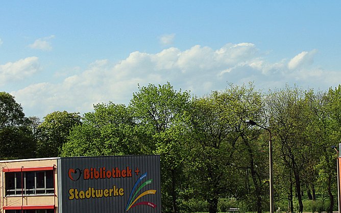 Erste Wetterwarnung (Foto: Karl-Heinz Herrmann)