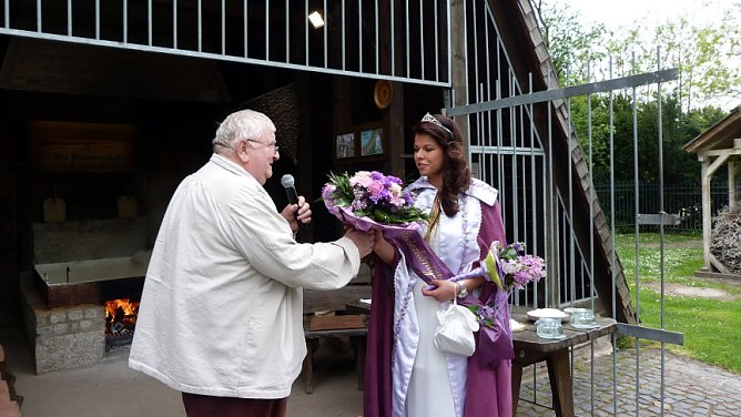 Besuch am Schiefen und den Salzsiedern (Foto: Privat)