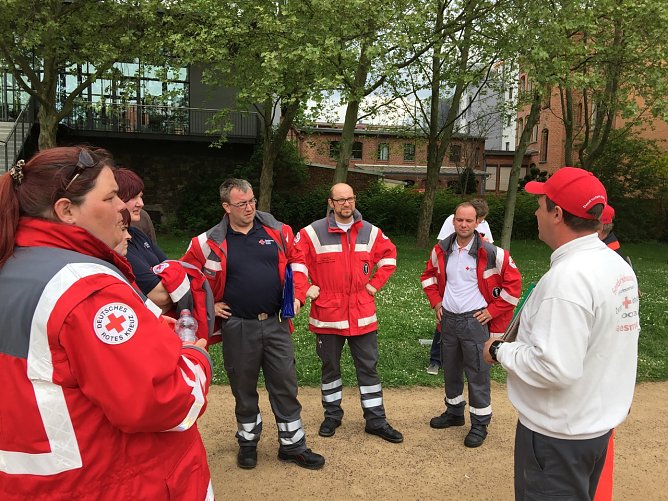 Aus G&auml;sten wurden Freunde (Foto: DRK)