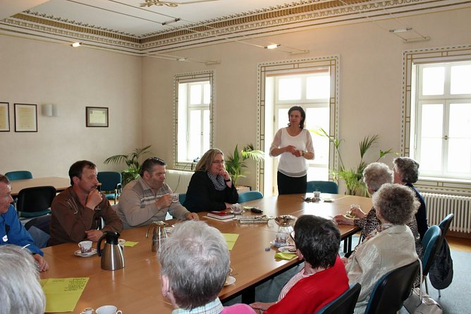 Zu Besuch bei der Landr&auml;tin (Foto: Karl-Heinz Herrmann)