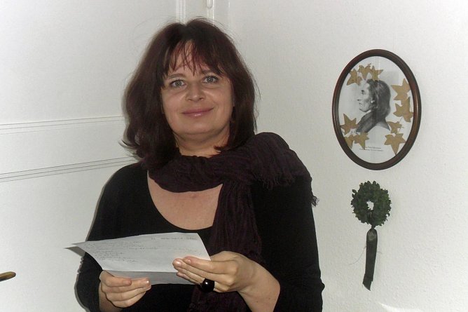 Ottilie M&uuml;ntzer -  Der Regenbogen endet nicht (Foto: Panoramamuseum Bad Frankenhausen)