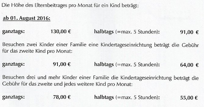 Beschluss &uuml;ber Geb&uuml;hrenerh&ouml;hung bei Kitas (Foto: Stadt Sondershausen)