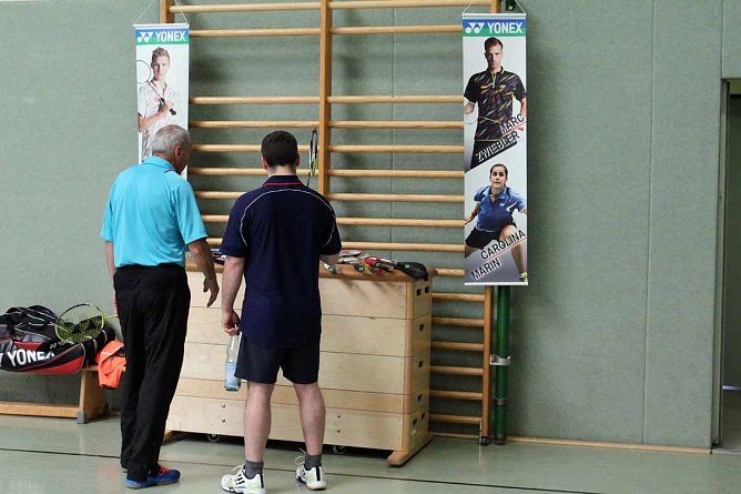 Badminton in Sondershausen (Foto: Karl-Heinz Herrmann) Badminton in Sondershausen (Foto: Karl-Heinz Herrmann)