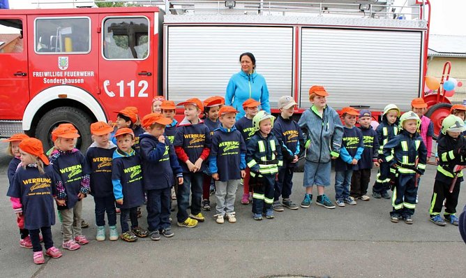 Kindertag bei der Feuerwehr in Berka (Foto: Karl-Heinz Herrmann)