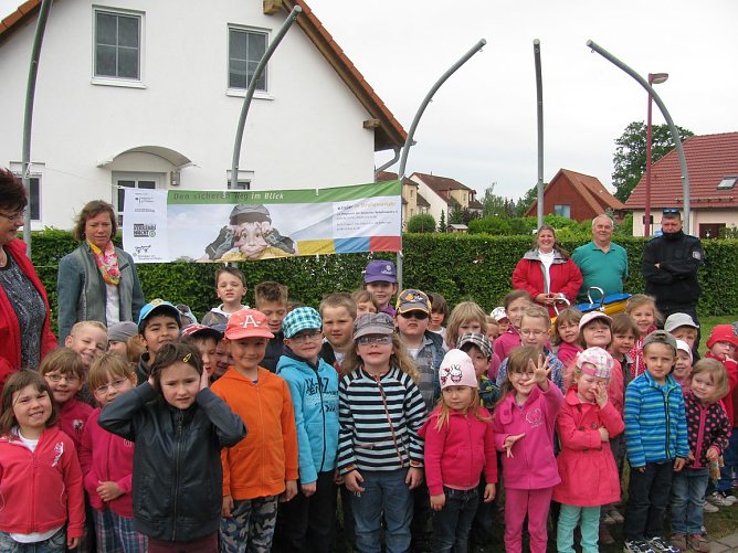 Verkehrssicherheitstag der Kita Bienchen Heldrungen (Foto: Bernd Müller) Verkehrssicherheitstag der Kita Bienchen Heldrungen (Foto: Bernd Müller)