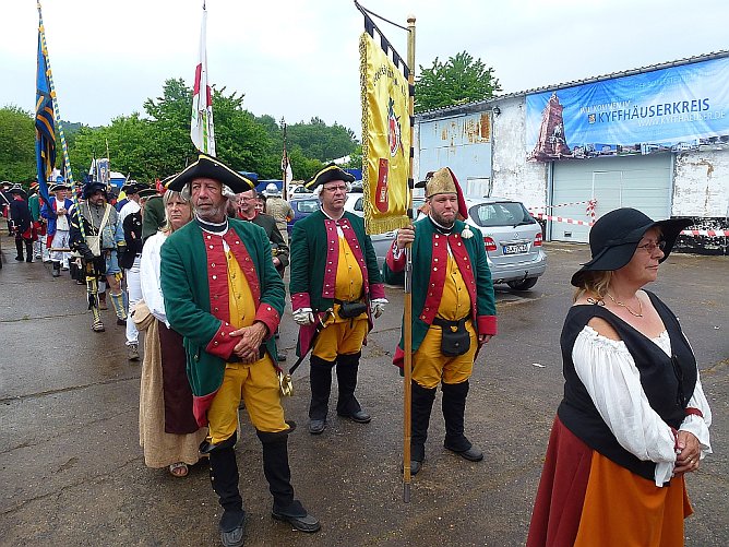 Appell mit Kanonenweihe (Foto: J&uuml;rgen Kieper)
