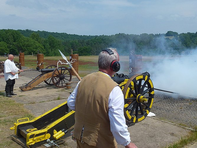 Appell mit Kanonenweihe (Foto: J&uuml;rgen Kieper)