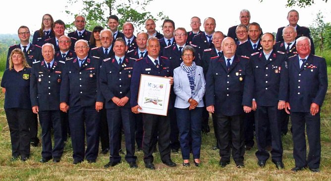 25 Jahre Partnerschaft der Feuerwehren,.. (Foto: G&uuml;nter Herting)