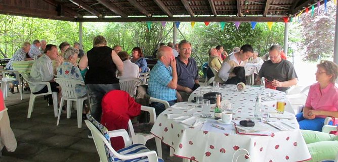 Wettergott meinte es gut mit dem VdK OV Artern (Foto: Ina R&ouml;mer)