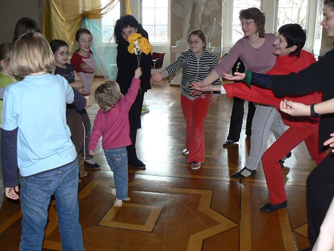 Tanzworkshop (Foto: Schlossmuseum Sondershausen)