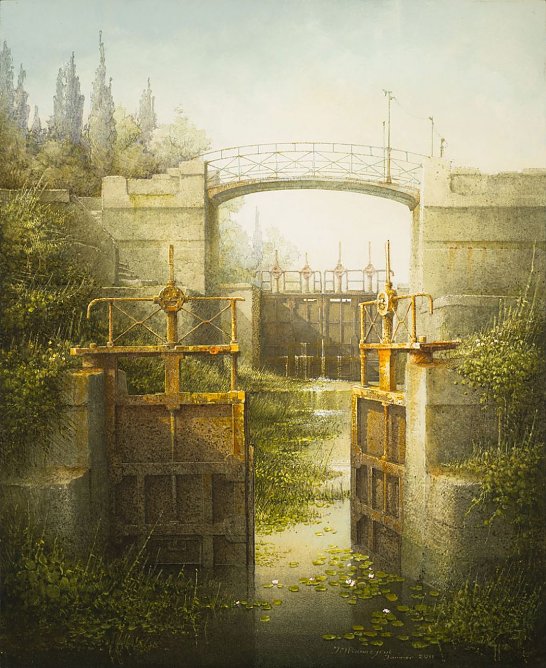 Ausstellungseröffnung mit Werken von Poumeyrol (Foto: Jean-Marie Poumeyrol) Ausstellungseröffnung mit Werken von Poumeyrol (Foto: Jean-Marie Poumeyrol)