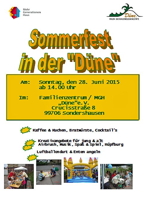 Sommerfest bei der "D&uuml;ne" (Foto: Privat)