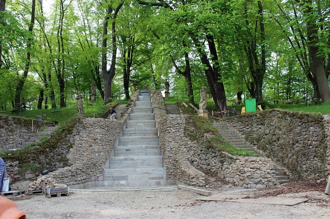 Die Große Kaskade im Schloss zu Ebeleben ist fertig (Foto: Karl-Heinz Herrmann) Die Große Kaskade im Schloss zu Ebeleben ist fertig (Foto: Karl-Heinz Herrmann)