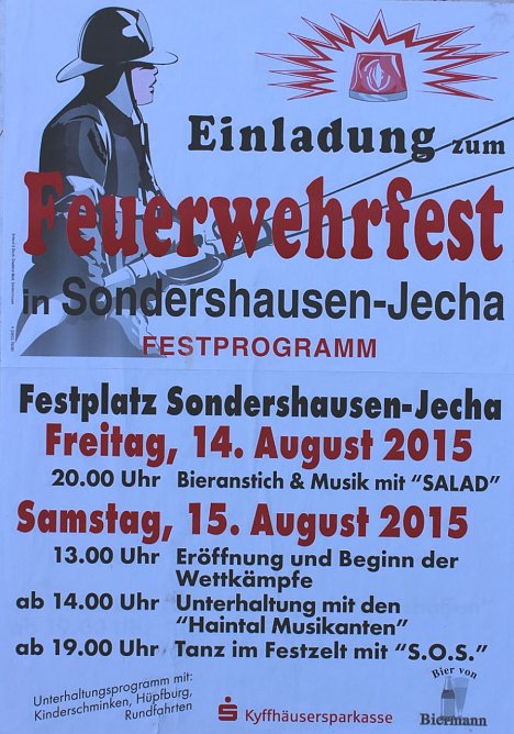 Termine f&uuml;r Sondershausen (Foto: Karl-Heinz Herrmann)