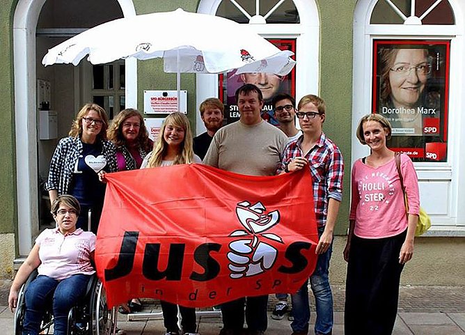 Kyffh&auml;user-Jusos w&auml;hlten neuen Vorstand (Foto: SPD Kyffh&auml;userkreis)