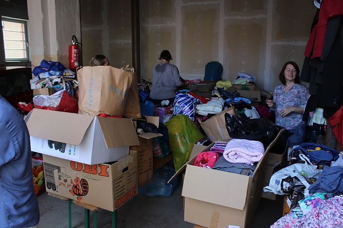 Hilfswelle in der Kurstadt (Foto: Karl-Heinz Herrmann)