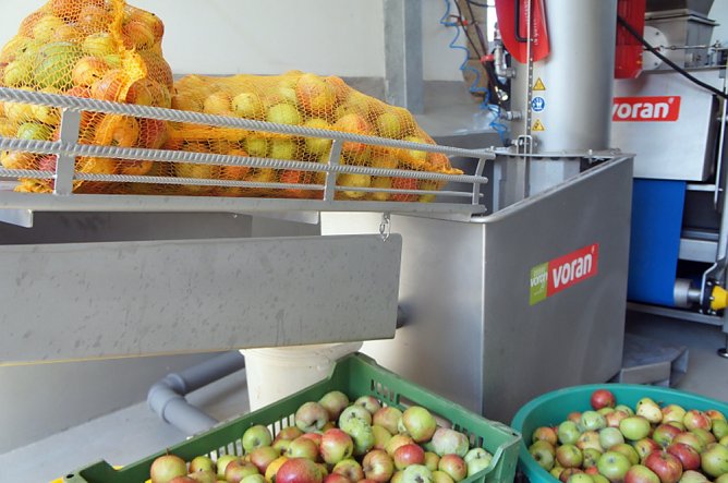 Neue Kelterei in Donndorf erfolgreich eröffnet (Foto: Melanie Tulke) Neue Kelterei in Donndorf erfolgreich eröffnet (Foto: Melanie Tulke)