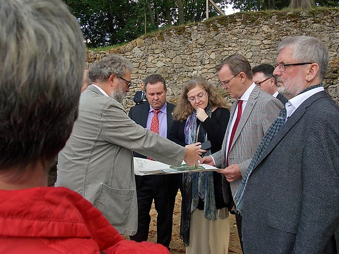 Ministerpr&auml;sident besuchte Ebeleben (Foto: Steffen Lupprian)