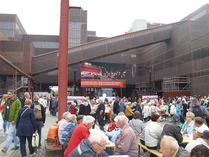 125 Jahre IG BCE � ein gewaltiges Mitglieder-Fest (Foto: Thomas Leipold)