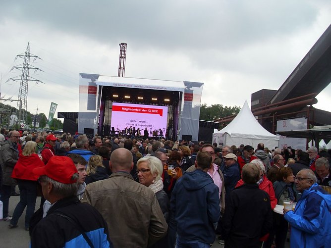 125 Jahre IG BCE � ein gewaltiges Mitglieder-Fest (Foto: Thomas Leipold)
