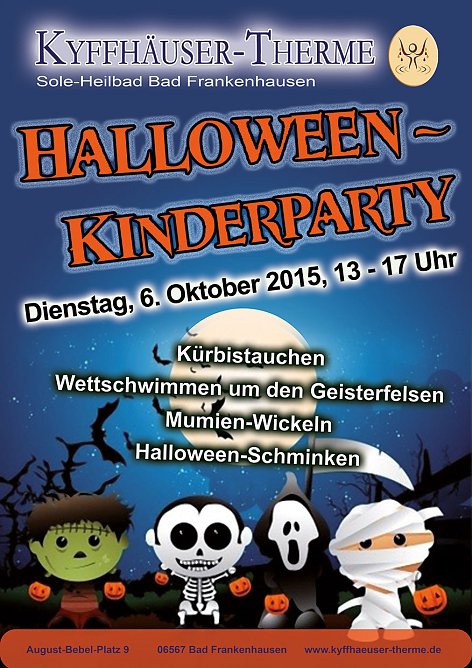 "Halloween-Kinderparty" und Ferienspa&szlig; (Foto: Stadtmarketing Bad Frankenhausen)