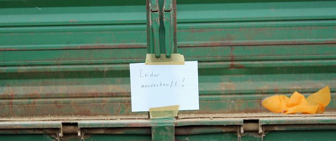 Die haben gekauft wie die Irren! (Foto: Karl-Heinz Herrmann) Die haben gekauft wie die Irren! (Foto: Karl-Heinz Herrmann)