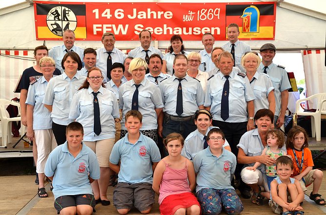 Dank der Feuerwehr (Foto: Stadt Bad Frankenhausen) Dank der Feuerwehr (Foto: Stadt Bad Frankenhausen)